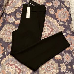 J Crew high rise Black Cameron Pant, Size 2